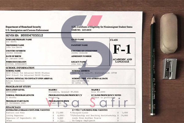 مدارک-برای-اخذ-ویزای-تحصیلی-F1-آمریکا